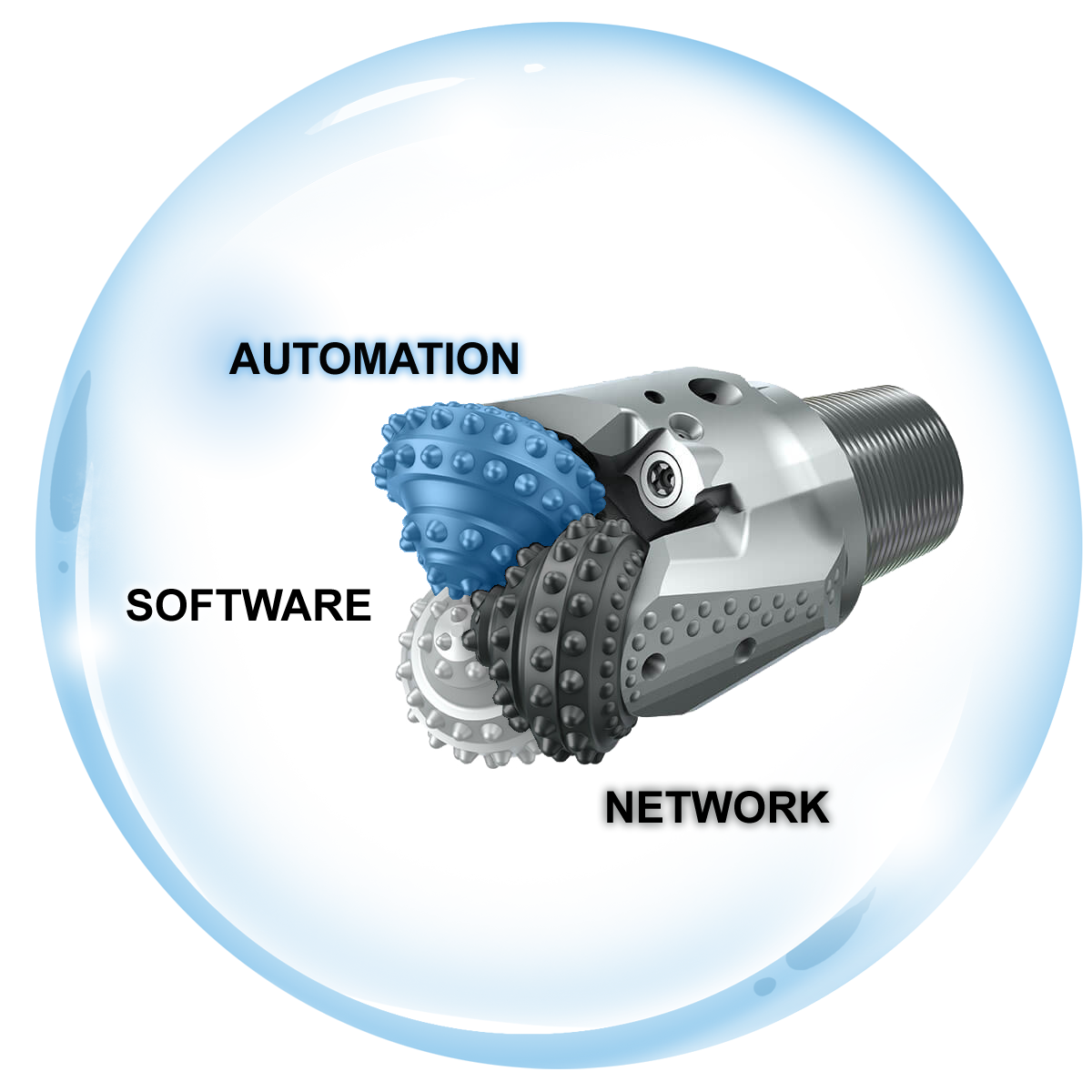 Falcon SCADA tricone bits
